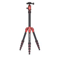 MeFOTO A0350Q0R Backpacker Travel Tripod Kit Red