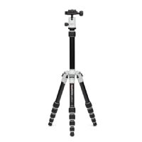 MeFOTO A0350Q0W Backpacker Travel Tripod Kit White