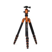 MeFOTO A1350Q1C Roadtrip Travel Tripod Kit Orange Aluminum