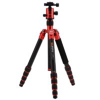 MeFOTO A2350Q2R Globetrotter Travel Tripod Kit Red