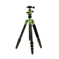 MeFOTO C1350Q1G Roadtrip Travel Tripod Kit Green Carbon Fiber