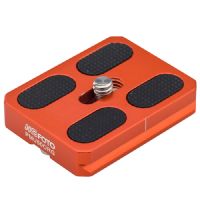 MeFOTO PMU50ORGQuick Release Plate Roadtrip/Globetrotter Air Orange