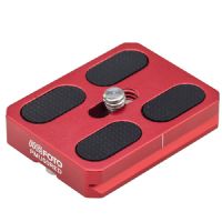 MeFOTO PMU50REDQuick Release Plate Roadtrip/Globetrotter Air Red