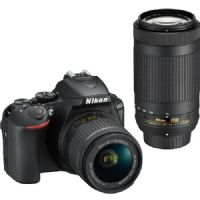 Nikon 1580 D5600 DSLR Camera with 18-55mm and 70-300mm Lenses