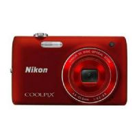 Nikon COOLPIX S4200 16.0 MP Digital Camera - Red