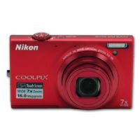 Nikon Coolpix S6100 Red