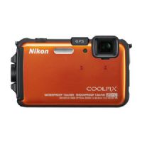 Nikon Coolpix AW100 16.0 MP Digital camera - Orange