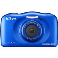 Nikon 26516 COOLPIX W100 Digital Camera (Blue)