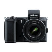 Nikon 1 V2 14.2 MP Digital camera - mirrorless system - Black - 1 NIKKOR VR 10-30mm lens