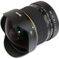 Opteka 6.5mm f/3.5 Circular Fisheye Lens for Canon EF