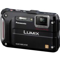 Panasonic DMC-TS4K 12.1MP Lumix Digital Camera, Black