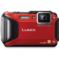 Panasonic LUMIX Tough Adventure Camera with WiFi, Red