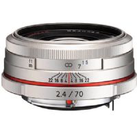 Pentax HD Pentax DA 70mm f/2.4 Limited Lens (Silver)