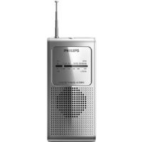 PHILIPS AE1500S Pocket Size Portable Radio, Silver