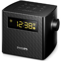 PHILIPS AJT4400B Alarm Clock Radio with Bluetooth, Black