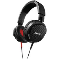 Philips SHL3100BK DJ Monitoring Solid Bass Headband Headphones, Black