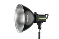 Phottix PH82330 Wide Angle Reflector with Grid and Diffuser (Bowens Mount, 35cm, 13.8, Silver)