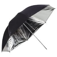 Phottix PH85340 Reflective Studio Umbrella, Silver/ Black - 40in/ 101cm