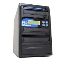 1-2 Target SATA 20x CD DVD External Burner Duplicator Duplication Equipment w/ 500GB HDD + USB 2.0