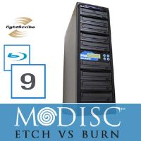 Write Once&Read Forever 9 Burner M-Disc Ready CD/DVD Duplicator+Free 10pk MDisc DVD