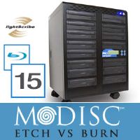 Write Once&Read Forever 15 Burner M-Disc Ready CD/DVD Duplicator+Free 10pk MDisc DVD