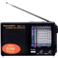 QFX R9BK AM/FM/M with SW1-7 Radio