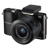 Samsung NX1000 20.3 MP Digital camera - mirrorless system - Black - NX 20-50mm lens