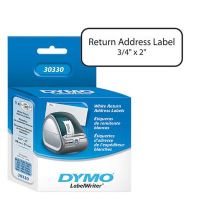 Sanford 30330 White Return Address Label 3/4