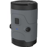 Scosche Rugged Waterproof Bluetooth Speaker, Gray