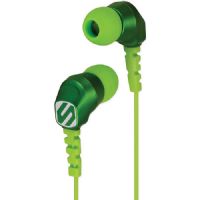 Scosche Noise Isolation Earbuds, Green
