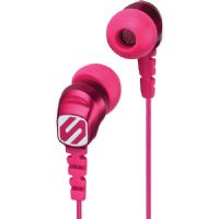 Scosche Noise Isolation Earbuds, Pink