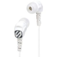 Scosche Noise Isolation Earbuds, White