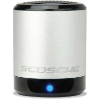 Scosche boomCAN Portable Media Speaker, Silver
