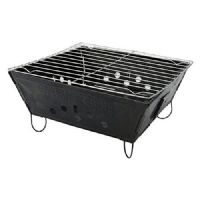 SE Grill - Portable Folding Barbeque, Closed Size 9.5x9.5x3.8in.