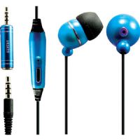 Sentry HM202 Earbuds with Mic, Blue