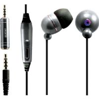 Sentry HM209 Earbuds with Mic, Silver
