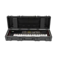 SBK, 88 Note Narrow Keyboard Case W/Wheels