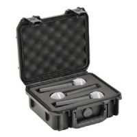 SBK, Injection Molded case w/foam for (3) Mics