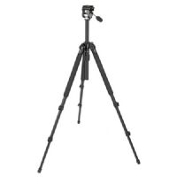 Slik 613-033 Pro 330EZ Tripod with 2-Way Pan/Tilt Head - Black