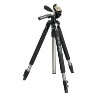 Slik 613-331 Pro 330 DX Tripod with SH-705E 3-Way, Pan-and-Tilt Head - Black