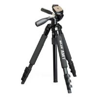 Slik 613-338 Pro 340 DX Tripod with SH-705E 3-Way, Pan-and-Tilt Head - Black