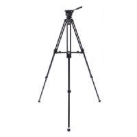 Slik DST-43 PRO Video tripod w/Fluid Head and Dual Rail legs