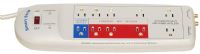 Smart Strip LCG5 Energy Saving Power Strip with Auto-Switching Technology and Modem/Coaxial Surge Protection