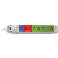Smart Strip SCG4 Energy Saving Power Strip with Autoswitching Technology and Fax/Modem Surge Protection