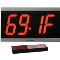 SONIC BD4000 ALERT Big Display Maxx Alarm Clock w/ Remote Easily See Time Date Temperature