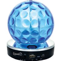 Supersonic SC1379BL Disco Ball Speakers, Blue