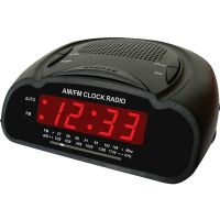 Supersonic Digital Alarm Clock with AM/FM Radio
