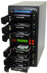 Systor SYS105HS: 1 to 5 SATA Hard Disk Drive Duplicator, Complete Standalone HDD Copier, Support 2.5