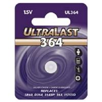 Ultralast UL364 UL364 Battery - SR60 - Silver oxide 18 mAh