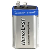 Ultralast ULHD6VSP Spring-Top Heavy-Duty Lantern Battery
